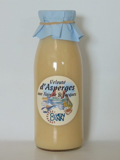 Velouté D'Asperges Aux Noix De Saint Jacques - 50cl - Parole Gourmande